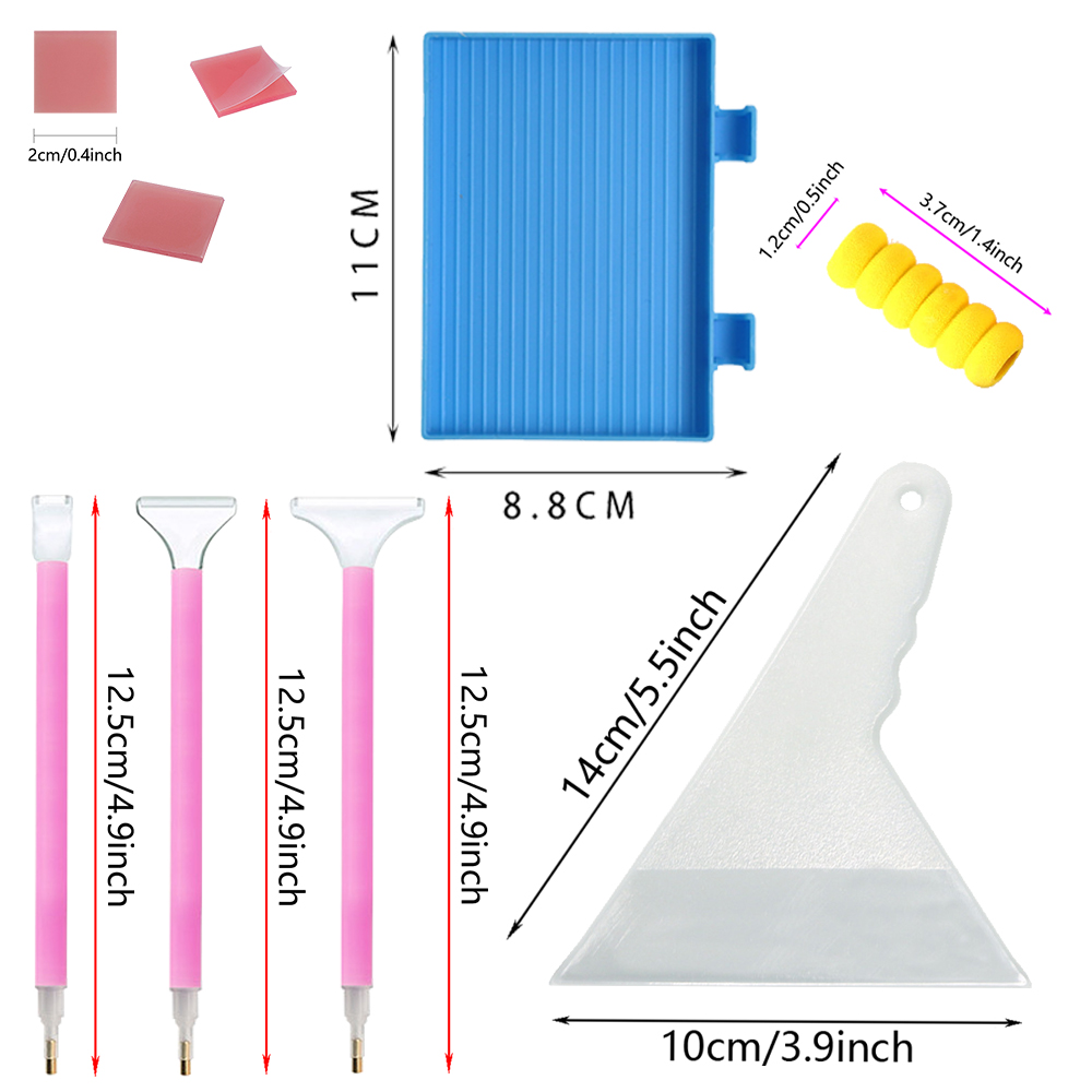 Diamond Painting Tools Kit wit - Useful Tech Accessories ulasan dan harga
