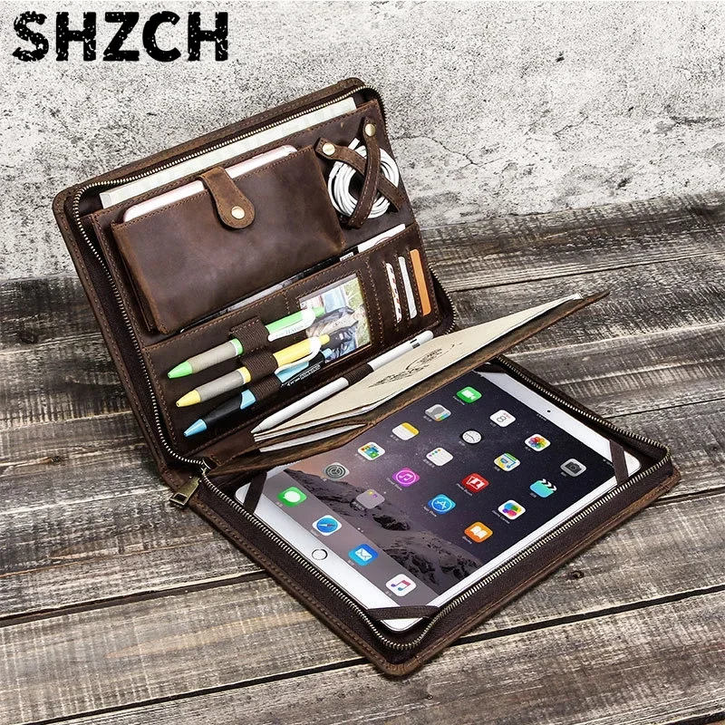 Leather Tablet Storage Bag for - Tech Accessories Tablet ulasan dan harga