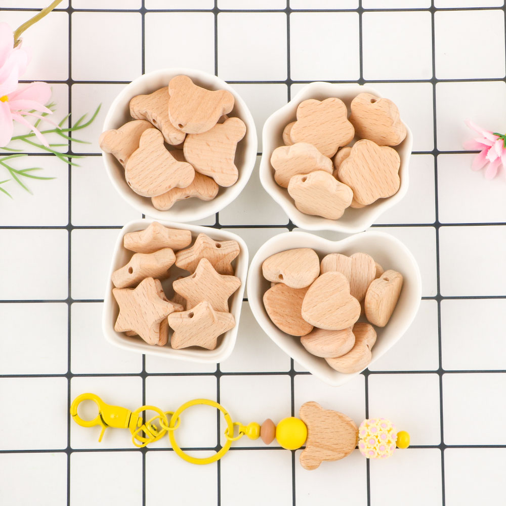 Kovict 15pcs Beech Wood Bear F - Useful Tech Accessories ulasan dan harga