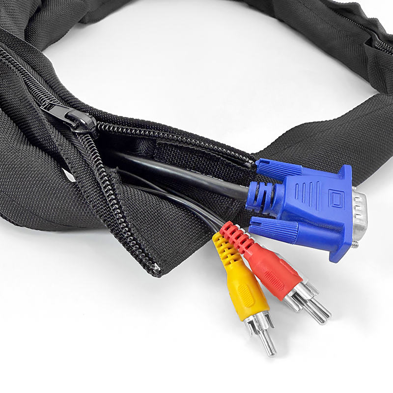Zipper Cable Sleeve Waterproof - Cable Sleeve Neoprene ulasan dan harga