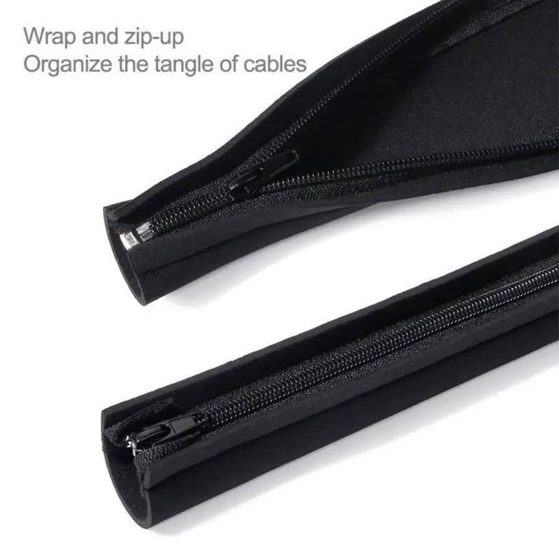 Zipper Cable Sleeve Wire Cable - Cable Sleeve Neoprene ulasan dan harga