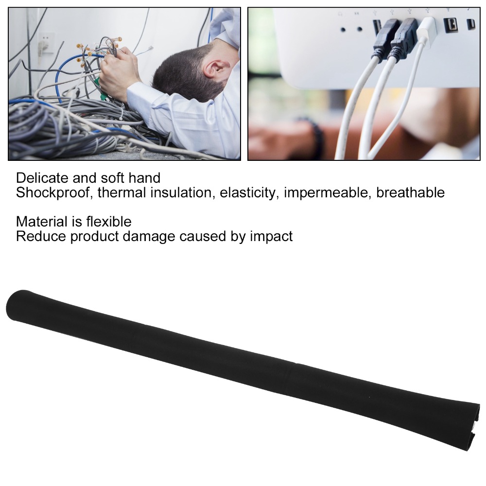 Neoprene Cable Management Slee - Cable Sleeve Neoprene ulasan dan harga