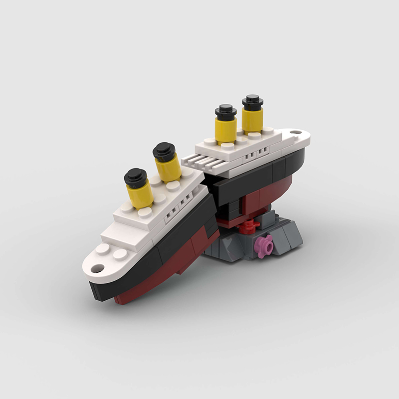 Mini RMS Titanic Sank Ship Mod - Tech Diving Accessories ulasan dan harga