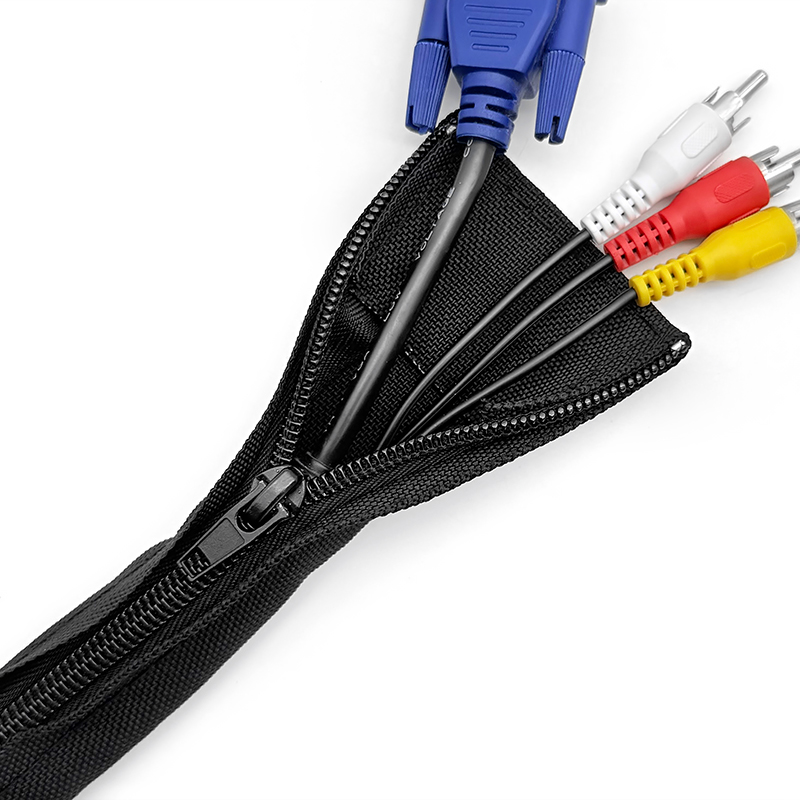 Zipper Cable Sleeve Flexible W - Cable Sleeve Neoprene ulasan dan harga