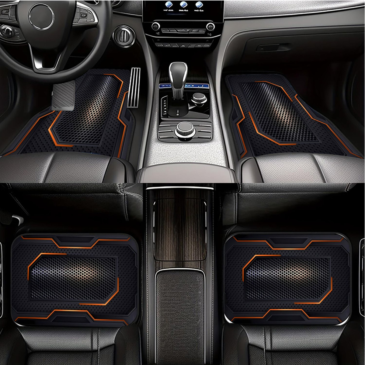 4Pcs Universal Car Floor Mats  - Universal Tech Accessories ulasan dan harga