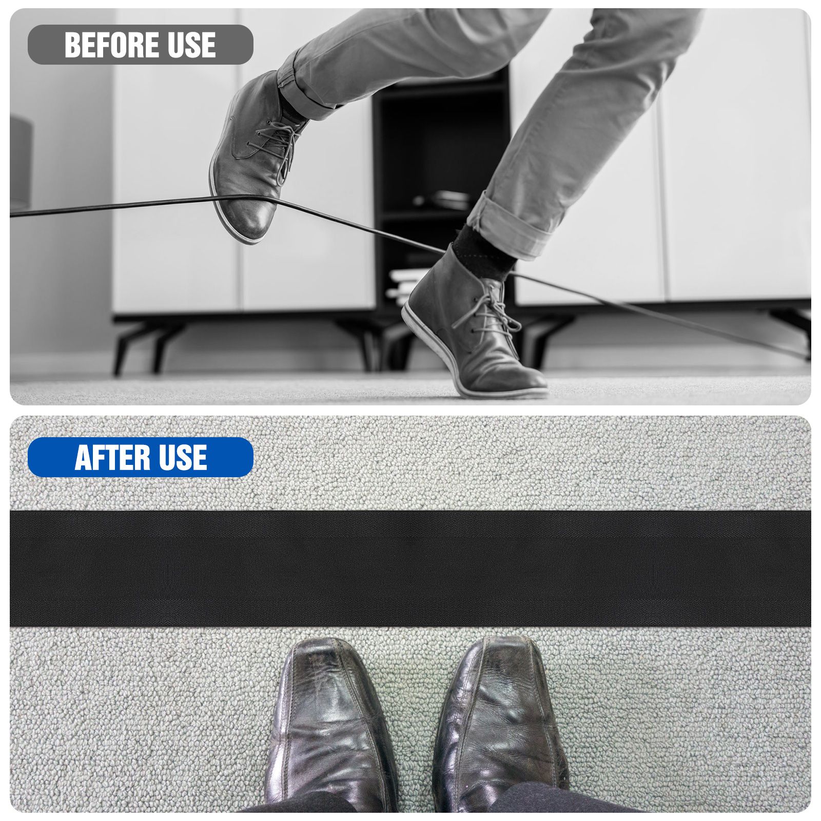 Hook Loop Cable Cover Floor Ca - Cable Sleeve Neoprene ulasan dan harga