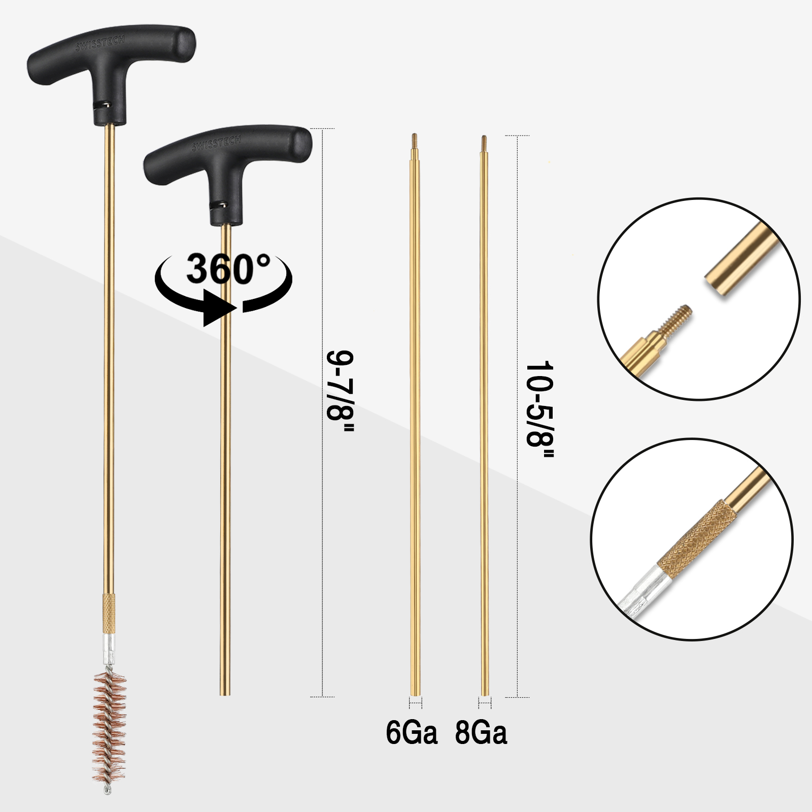 SWISS+TECH 54PCS Gun Cleaning  - Universal Tech Accessories ulasan dan harga