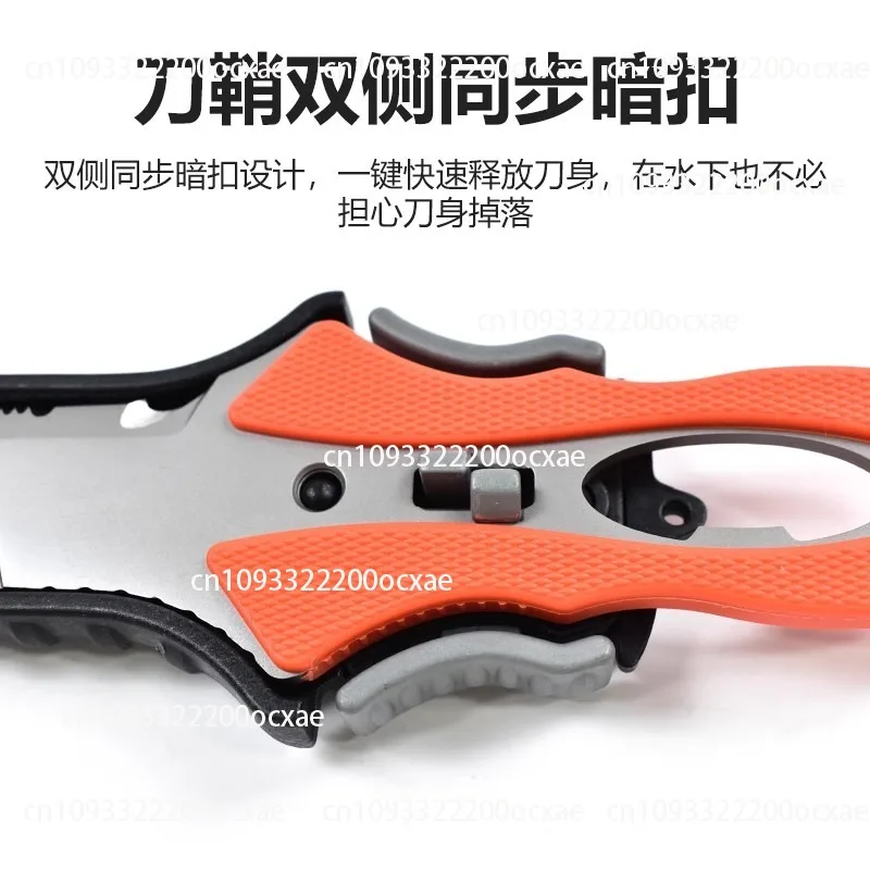 Water Rescue Knife Outdoor Rop - Tech Diving Accessories ulasan dan harga