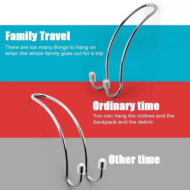 2pc/set Metal Car Seat Hook Au - Useful Tech Accessories ulasan dan harga