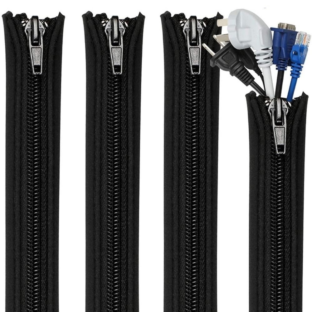 Cable Organizer Bag 50cm Cable - Cable Sleeve Neoprene ulasan dan harga