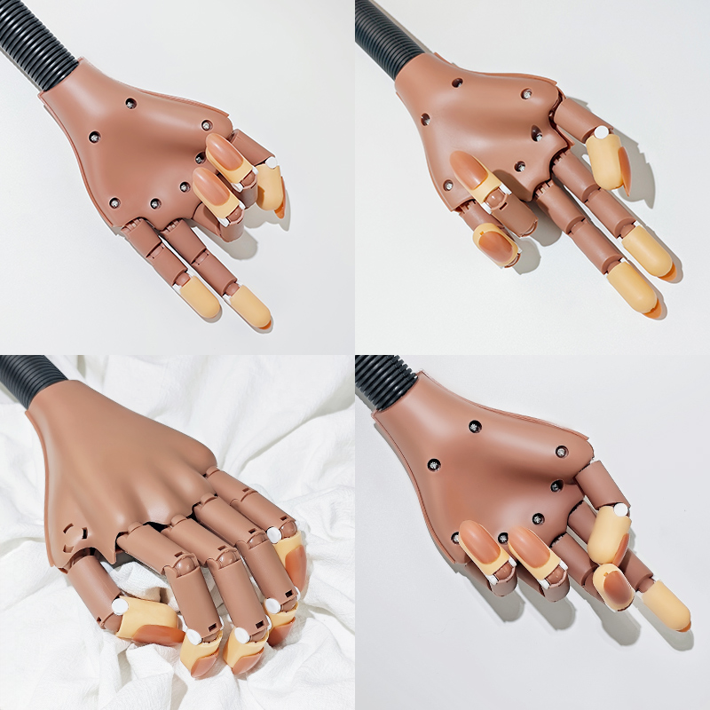 Nail Fake Practice Hand Movabl - Tech Accessories Store ulasan dan harga