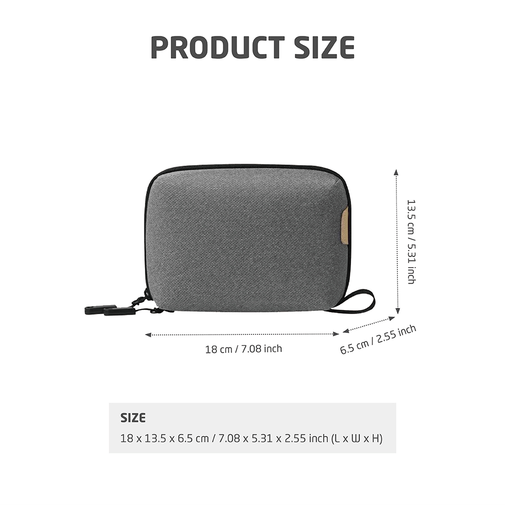 Large Capacity Tech Organizer  - Tech Accessories For Travel ulasan dan harga