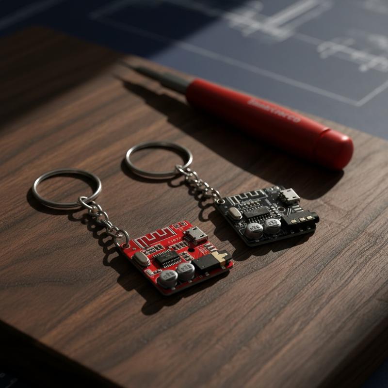 Circuit Board Keychain Minimal - Tech Woven Accessories ulasan dan harga