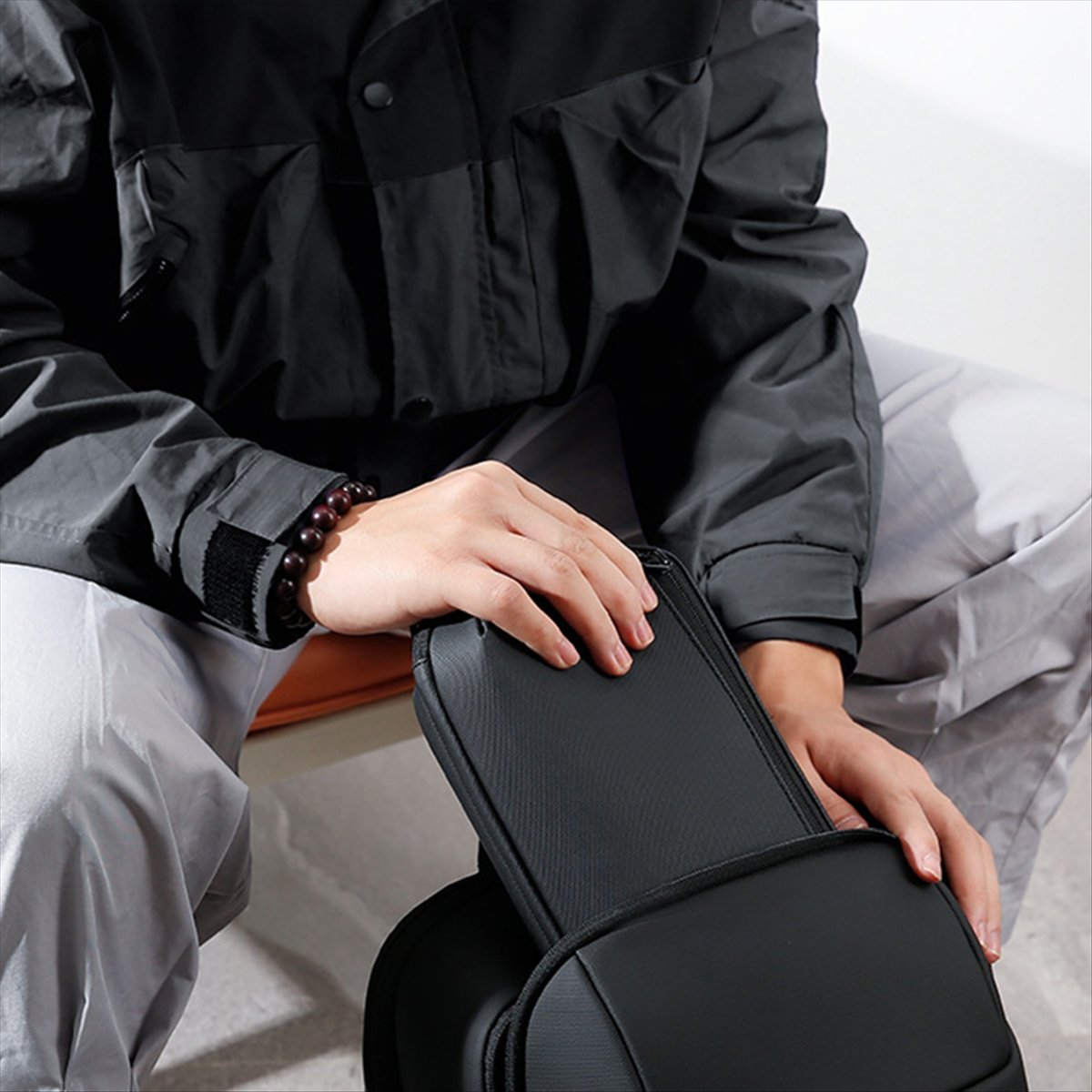 ☶❈＊♥AC1578-Waterproof Tech Pou - Tech Accessories For Travel ulasan dan harga