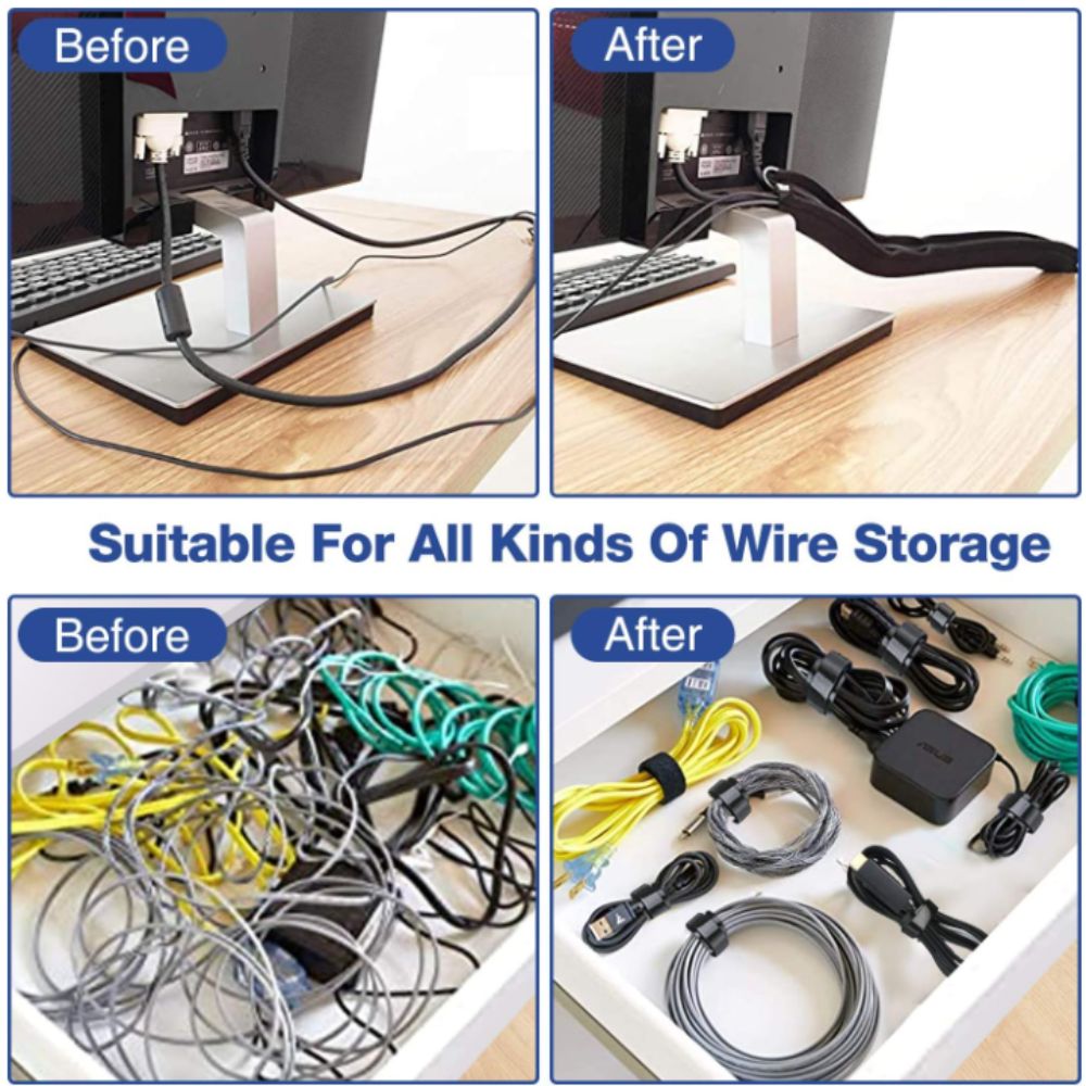 Data Cable Cable Management Sl - Cable Sleeve Neoprene ulasan dan harga